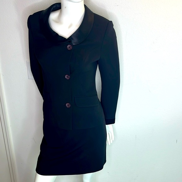 Vintage Designer Viola Per Donna Formal Skirt & Suit jacket Set Size 38 Fancy - Picture 1 of 9